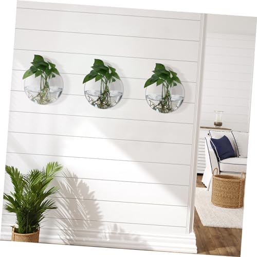 4pcs Glass Wall Planter Globe Terrarium Holder for Flowers - Image 7