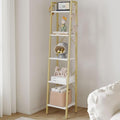 Hzuaneri Ladder Shelf, Bookshelf, Freestanding Corner Storage Shelf by Hzuaneri
