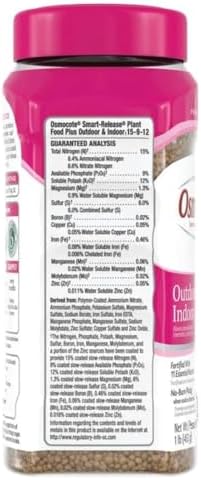 Osmocote Smart-Release Plant Food Plus Outdoor & Indoor, 1 Lbs. (6) - Image 4