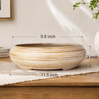 Succulent Pots, 11.5 Inch Large Plant Pots with Drainage, Bonsai Pots - Image 3