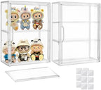 Attelite Acrylic Display Cases for Collectibles 2 Pack Wall-Mounted Desktop by Attelite