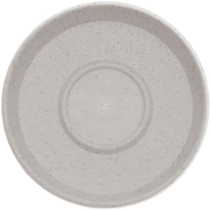 Bloem Terra 16" Round Plastic Plant Saucer, Lightweight UV-Resistant Indoor/Outdoor Flower Pot Tray - Fits 16-inch Planter Pots, Vanilla Bean, 2-Pack - Image 5