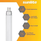 Sunlite 30405 F24T5/835/HO 2 Foot T5 Linear Fluorescent Lamp, 24 Watts, 1800 Lumens, 3500K Neutral White, Miniature G5 Bi-Pin Base, ROHS Compliant, High Performance Straight Tube, 40 Pack - Image 3