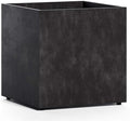 Reglito Cube Planters for Outdoor Plants, Square Indoor/Outdoor by Cosapots