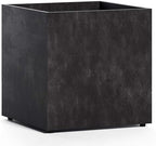 Reglito Cube Planters for Outdoor Plants, Square Indoor/Outdoor by Cosapots
