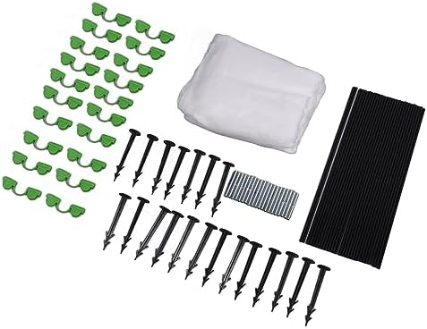 Greenhouse Hoop Planter Kit,Polyethylene Coated Fiberglass Arch Planter for Raised Bed Row Cover DIY Cold Bed Tunnel Support System Plant Protection Planting Planter - Image 3