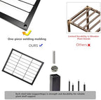 Metal Plant Stand Indoor Metal Plant Stands Outdoor Tiered Plant Shelf for Multiple Plants, 3 Tiers 7 Potted Ladder Plant Holder Table Plant Pot Stand for Window Garden Balcony Living Room - Image 3