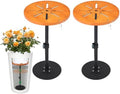Plant Risers for Inside Pots,17-32" Adjustable Plant Inserts for Large Pots by EXCELFU