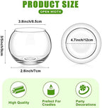 12 Pcs Fish Bowl Bubble Vase Bulk,3.5" h X 4.7" w - Image 2