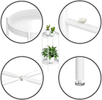 2 Tier Plant Stand Indoor Outdoor - 10.5in Width 24in Tall Flower Pot Rack - Image 2