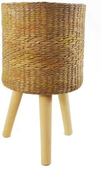 Leaf Large Planters Plant Pots, 54cm Woven fibreglass Composite by Leaf