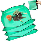 Indoor Plant Gardening Mat, Repotting Matfor Indoor Plant Transplants and Soil Control, Thickened Waterproof Garden Mat (Color : Green, Size : 39.3 * 59.0inch) by Unknown