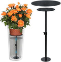 Adjustable Plant Risers for Inside Pots, Metal Planter Insert, with 3 Board by Unknown