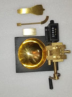 Crabby Liquid Limit Apparatus Hand Operated Brass Disc Casagrande Grooving Tools Soil Testing Equipment - Image 4