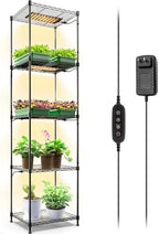 Barrina CX83 Plant Shelf with Grow Light, 5-Tier 40W, 15.7x11.8x59.1IN by Barrina