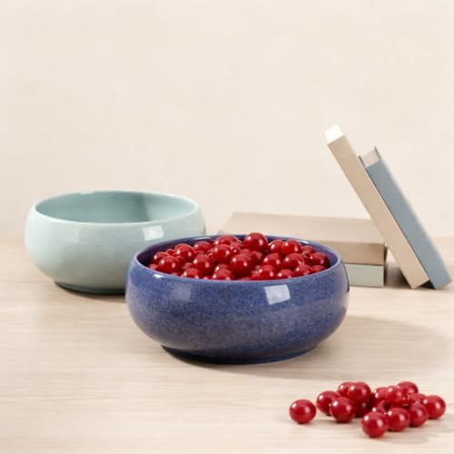 laringExtra1 Lotus Bowl Planter 2 Pack, 7.5in & 6.5in, Shallow Vase - Image 6