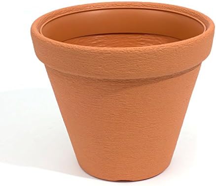 Prosper Plast Plastic Flower Pot 40 cm Classic Massive for Indoor and Outdoor use, Terracotta Colour by Unknown
