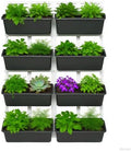 8 Pockets Hanging Planter, Removable Vertical Garden Wall Planter by CheriMuMu