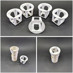 Grow Cubes for Hydroponic System/Compatible with Gardyn (10 Grow Cubes / 10 W&B caps) - Image 3