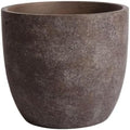 Olly & Rose large ceramic plant pots brown washed by OllyRoseEngland