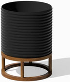 Veradek Mod Series Short Raised Planter - Round Outdoor Planter with Stand by VeradekOutdoor