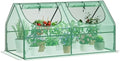 GreatBuddy Portable Mini Greenhouse, 3×3×6Ft, High-Density PE Plant Cover with 2 Roll-up Zipper Windows, Perfect for Indoor Outdoor Plant Growing by GreatBuddy
