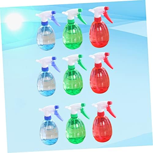 Mikikit 9pcs Hand Pressure Sprayer Lightweight Watering Kettle for Gardening Multi-use Spray Tool Random Colors and Labor-Saving Design for Effortless Watering and Baking - Image 5