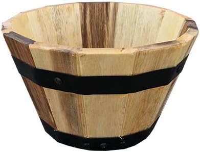 AVERA PRODUCTS AWP304100 Round Barrel Planter, 10" x 6" by AveraProducts