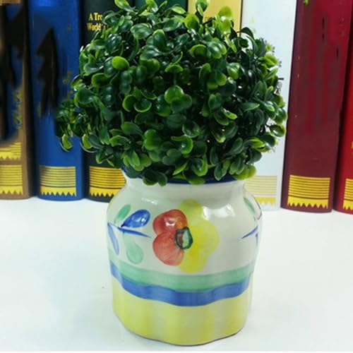 Faux Decorative Balls Dia 12in, Decorative Faux Dried Moss Balls, Artificial Grass Plastic Flower Plant, Garden Spheres Outdoor, Small Artificial Plants, Indoor/Outdoor Wedding Party Decor - Image 2