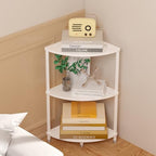 3 Tier Corner Shelf Stand for Bathroom, 23.2", Marble White - Image 3