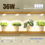 Barrina Orbgrow OG09 Puck Grow Light, 36W(4 x 9W), 660nm Red LEDs, 4 Packs - Image 2