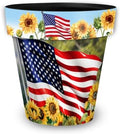 Briarwood Lane Summer Planter 11.75 x 11 x 11 American Sunflowers Medium by BriarwoodLane