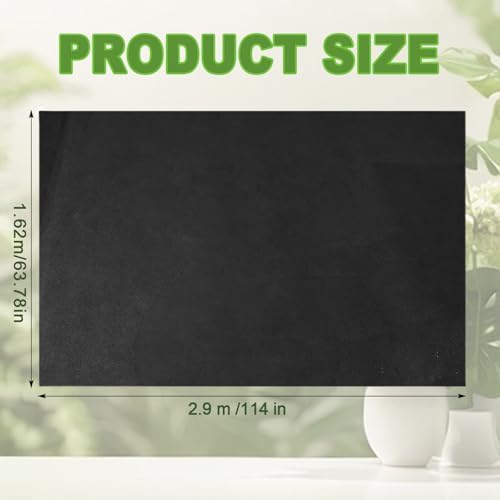 2 Pack Raised Garden Bed Liner, Raised Garden Bed Liner Non Woven, Fabric Planter Liner for Greenhouse Vegetable Gardening, Cuttable Plant Liner with Soil Containment & Water Drainage - Image 2