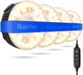 Barrina OG09 Grow Light, 36W(4 x 9W), 660nm Red LEDs, Timer, 4 Packs, Black by Barrina