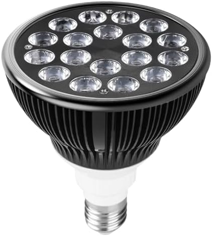 LED Aquarium Blue Light Blub, 18W (36W Equivalent) LED Plant Grow Light Bulb with 450-460nm Blue LEDs for Indoor Plants Veg and Aquarium Plants Growing - Image 5