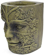 Garden Urn Planter, 14 Inch, Antique Green - Image 7
