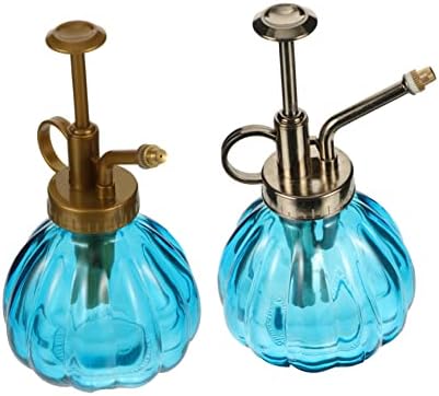 BESPORTBLE 2Pcs Vintage Glass Bottle Transparent Watering Can for for Gardening Misting Leaves and Cleaning Includes Nozzles by BESPORTBLE