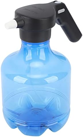 FLEXMAN 3L Electric Spray Bottle, Transparent Rechargeable High Pressure Plant Mister, Electric Water Sprayer for Watering Flowers Garden Cleaning (Blue) by flexman