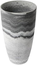 Algreen Products Vase Planter - Drainage Hole - 12 x 12 x 20.5 in - Resin by Algreen