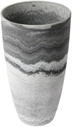 Algreen Products Vase Planter - Drainage Hole - 12 x 12 x 20.5 in - Resin by Algreen