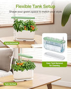 SUNCOZE Hydroponics Growing System Kit with 3 Pods for Beginners - Image 5