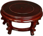 8.5" Wooden Display Stand for Fishbowls, Vases and Planters - Image 5