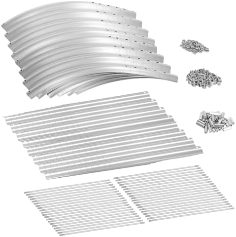 Land Guard 8×2×2ft Galvanized Raised Garden Bed Kit, Raised Garden Boxes Outdoor, Oval Metal Raised Garden Beds for Vegetables, Silver - Image 3