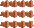 LemonRoad 12 Set Terra Cotta Cement Pot Feet for Outdoor Planters, Funny by Unknown