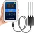 EarthScout Soil Cub Plus | 6-in-1 Soil Moisture Meter, Thermometer & Water Gauge for Plants | Research-Grade Professional Bluetooth GPS Meter Soil Moisture, Temp, Soil EC, Pore Water EC by EarthScout