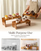 Tidita Wooden 3 Tier Cupcake Stand, Riser Display Stand with Non-Slip Pads - Image 4