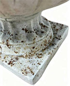 Hassyee MGO Garden Planter with Drainage Hole and Stopper for Flowers, Plants, Herbs, Outdoor Rustic Flower Urn with Solid Base for Backyard, Lawn, Balcony, Backyard (Small Size) - Image 6