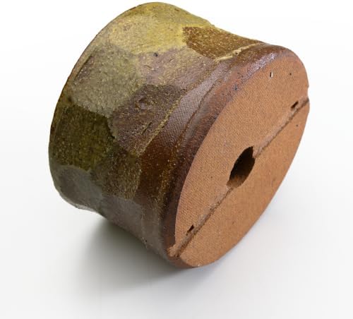 Wazakura Hira-zukuri Japanese Ceramic Bonsai Pot with Drainage Hole - Image 4