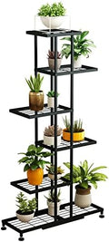 Twhep 6 Tier 12 Pots Black Metal Plant Stand Indoor Patio Balcony by Twhep