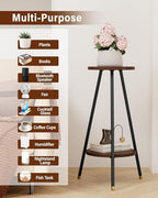 Tiered Plant Stand Indoor: Tall Mid Century Modern Adjustable Wood Plant Stands - Corner Planter Flower Pot Stand for Indoor Multiple Plants - Small Plant Holder Table for Home, Patio & Garden - Image 6